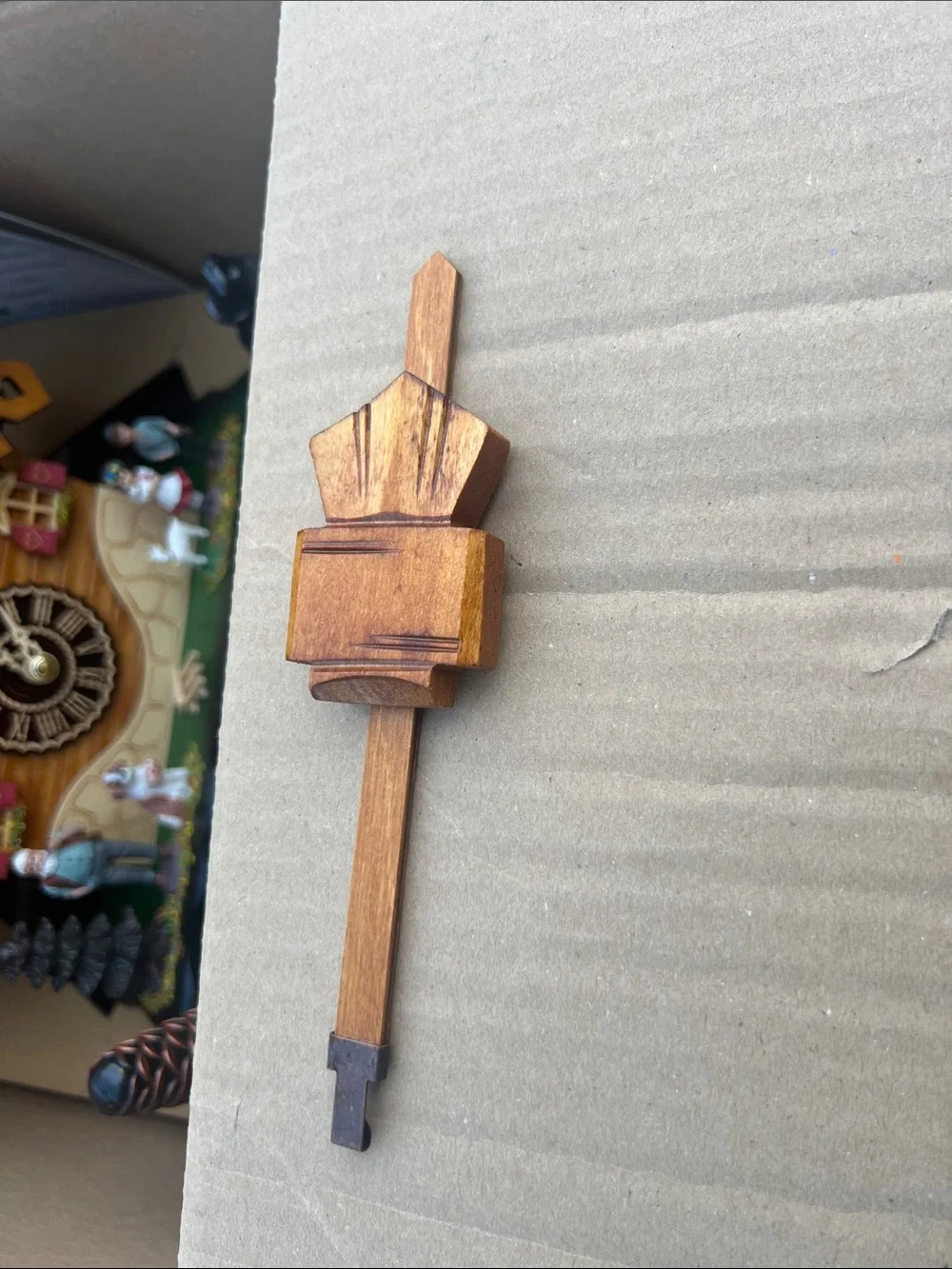 Cuckoo Clock Heidi Cabin with Pitched Roof - Quartz Chalet New Never Used